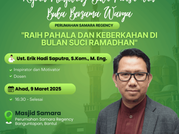 Kajian Menjelang Buka Puasa#1 Bersama Ustadz Erik Hadi Saputra