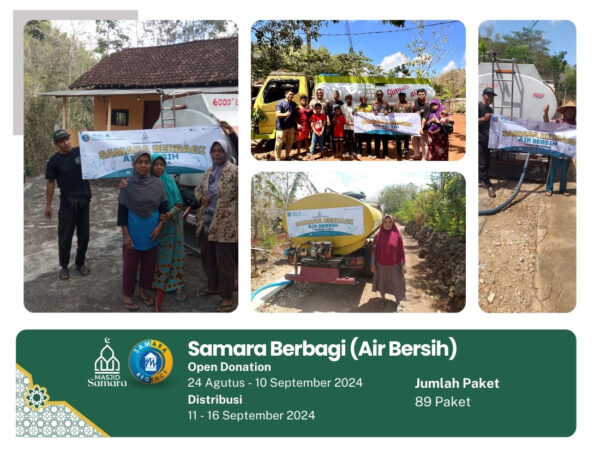 Samara Berbagi Air Bersih 2024