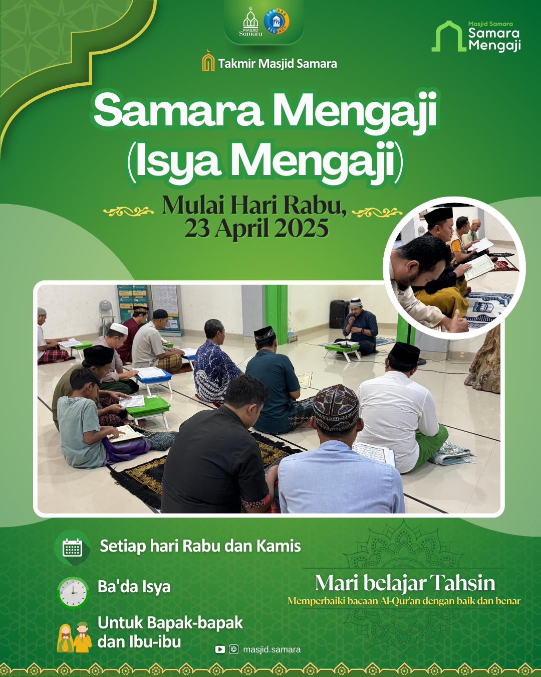 Samara Mengaji (Isya Mengaji)