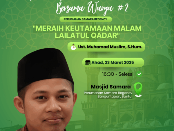 Kajian Menjelang Buka Puasa#2 Bersama Ustadz Muhamad Muslim