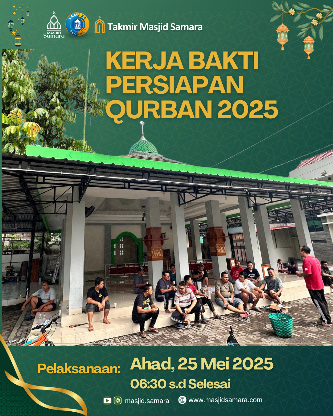 Kerja Bakti Persiapan Qur'ban 2025