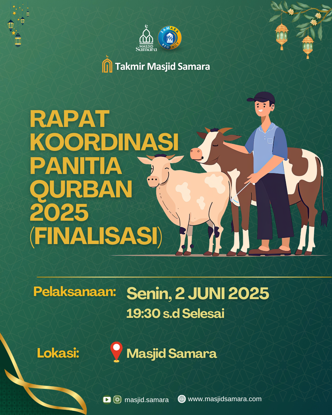Rapat Koordinasi Panitia Qurban 2025 (Finalisasi)