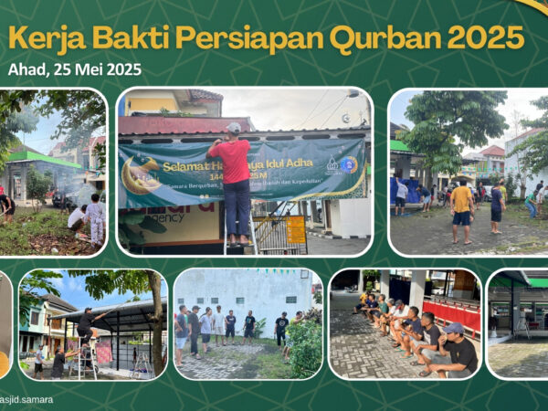 Kerja Bakti Menyambut Idul Adha 1446 H