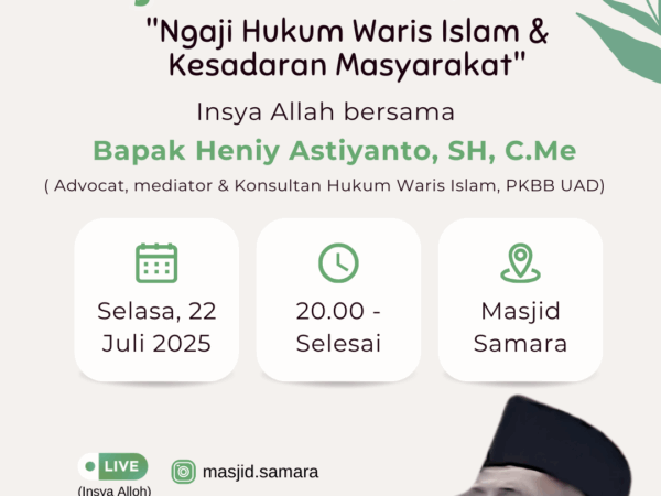 Kajian Malam Reboan Tentang Hukum Waris
