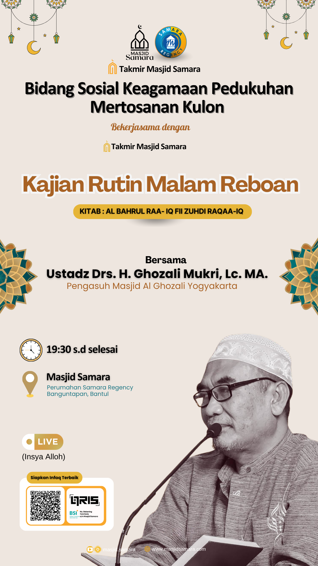 Kajian Malam Reboan “Tazkiyatun Nafs”
