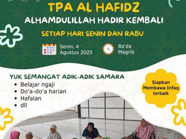 Kegiatan TPA Al Hafidz