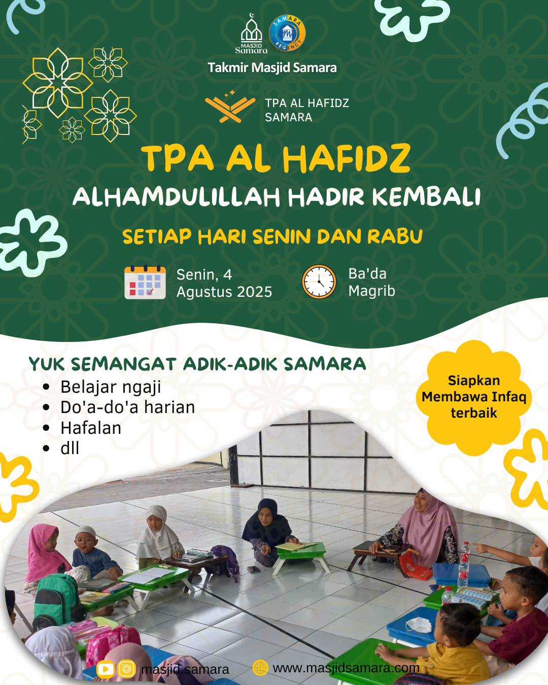 Kegiatan TPA Al Hafidz